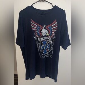 Eric church men’s tshirt band tee 2015 black country size large to XL